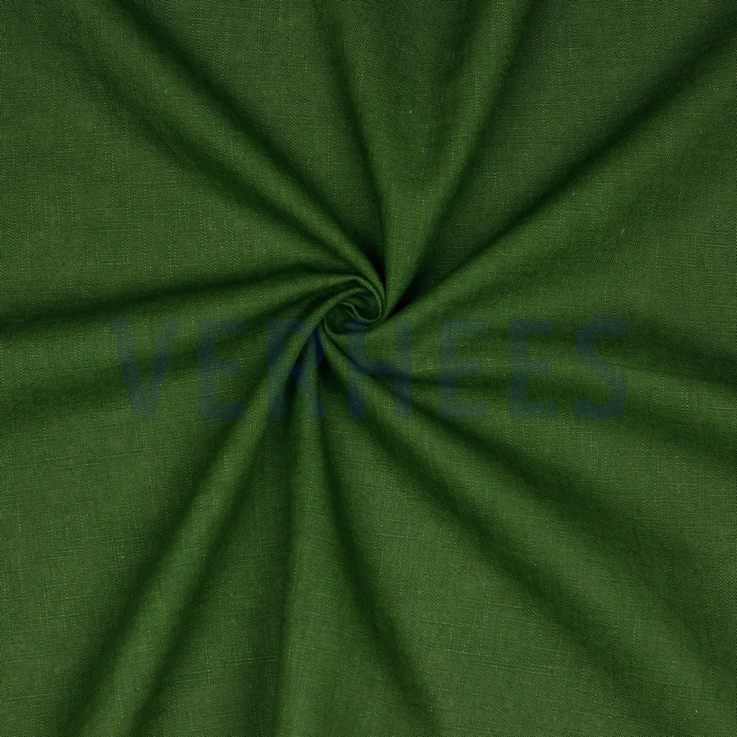 LINEN WASHED 230 gm2 FOREST GREEN #2