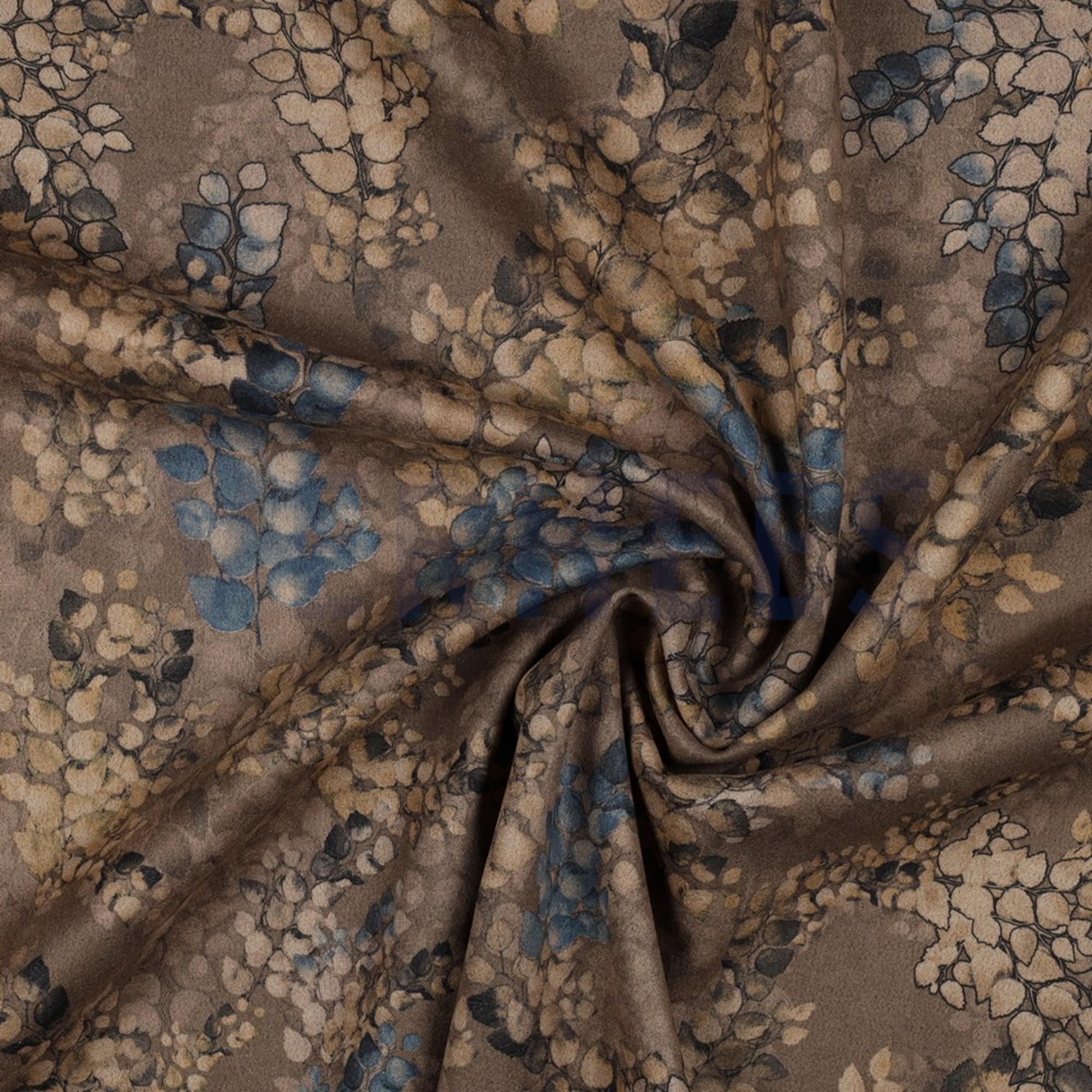 SUEDE STRETCH LEAVES TAUPE (high resolution) #2