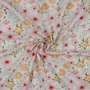 COTTON EMBROIDERY DIGITAL FLOWERS WHITE (thumbnail) #2