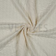 QUILTED JERSEY STRIPE ECRU (thumbnail) #2
