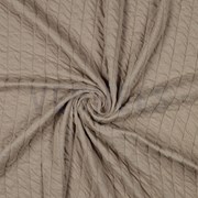 QUILTED JERSEY STRIPE SAND (thumbnail) #2