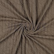 QUILTED JERSEY STRIPE TAUPE (thumbnail) #2