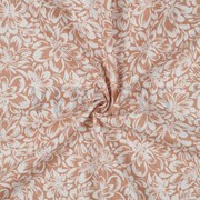 LINEN WASHED FLOWERS LIGHT APRICOT (thumbnail) #2