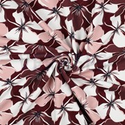 SOFT SWEAT FLOWERS WINE RED (thumbnail) #2