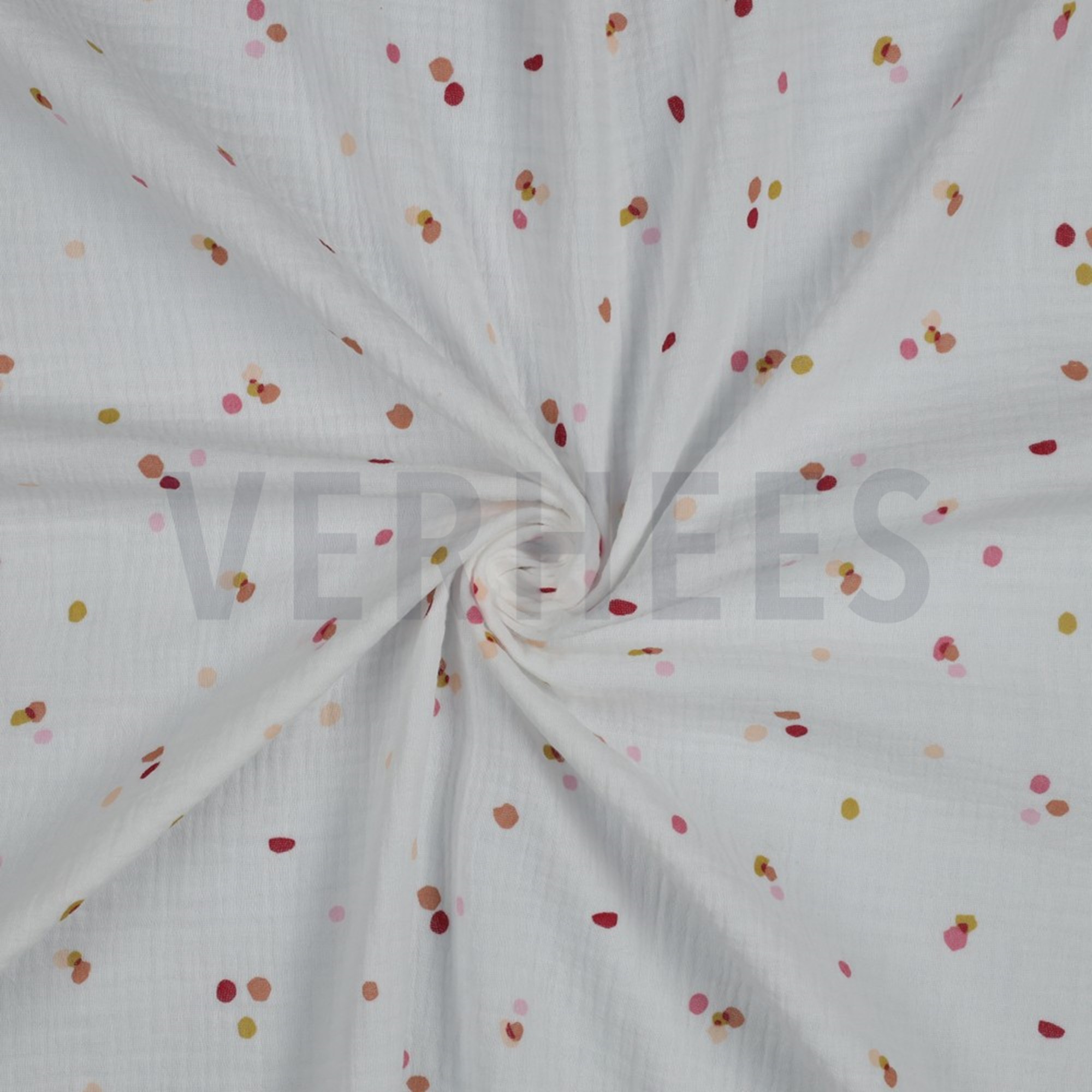 DOUBLE GAUZE DOTS WHITE (high resolution) #2