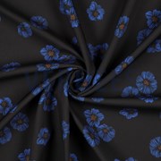 SOFTSHELL DIGITAL FLOWERS BLACK (thumbnail) #2