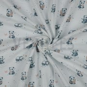 DOUBLE GAUZE DIGITAL PANDA WHITE (thumbnail) #2