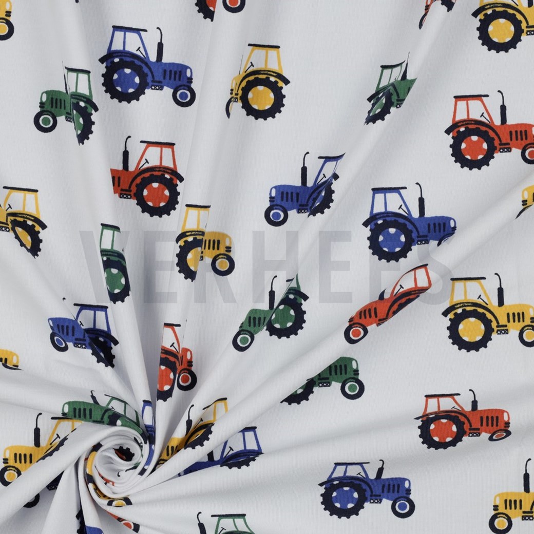 JERSEY TRACTORS WHITE #2