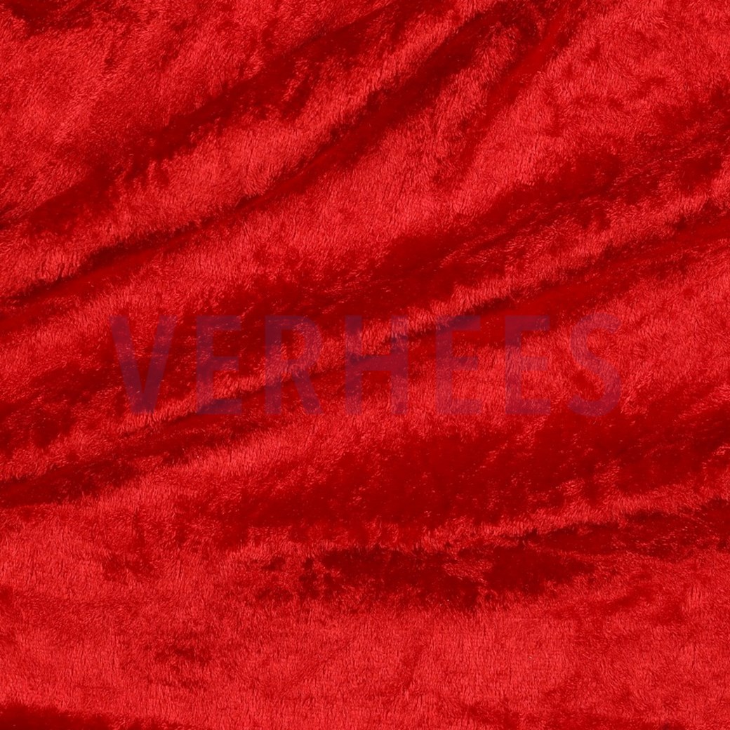 CRUSHED VELOURS RED #2