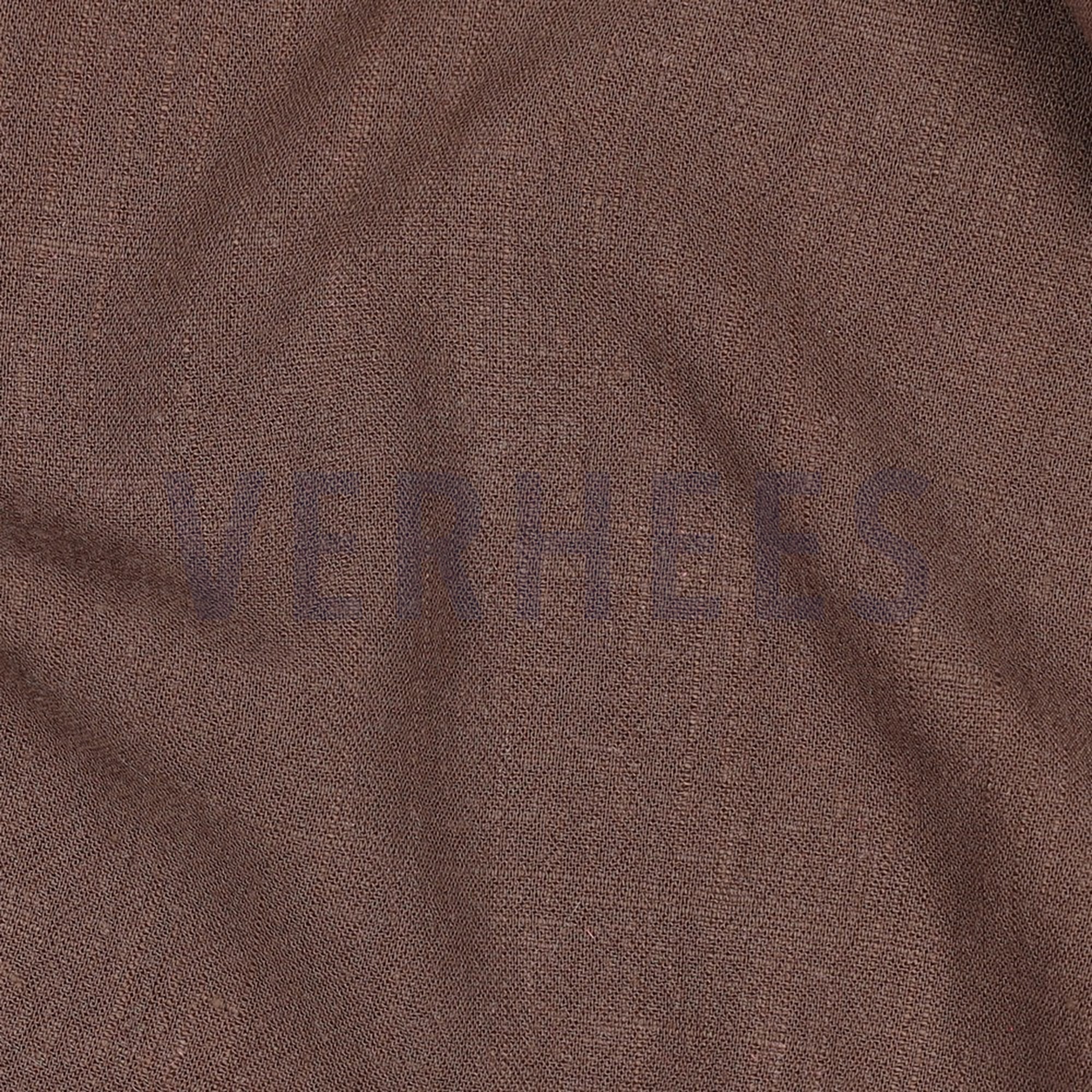LINEN VISCOSE WASHED BROWN (high resolution) #2