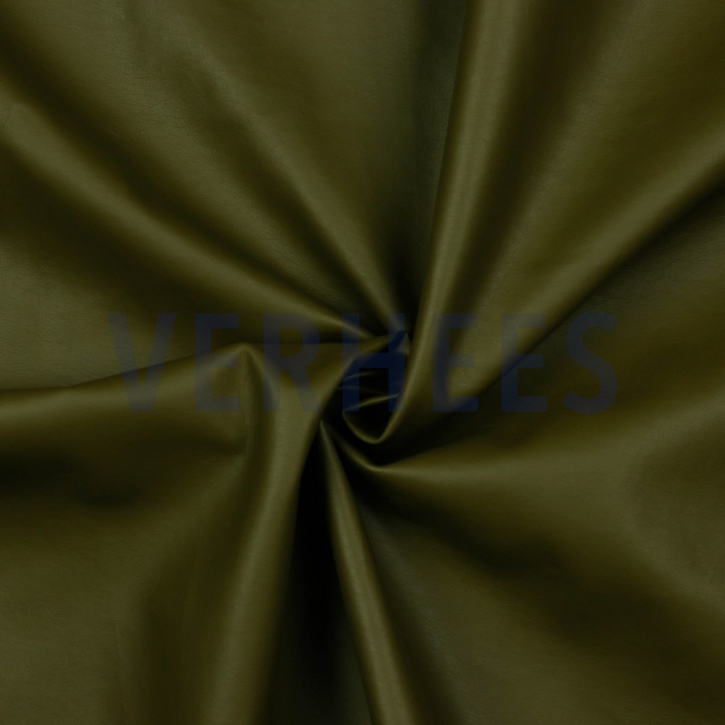 FAUX LEATHER DARK OLIVE #2