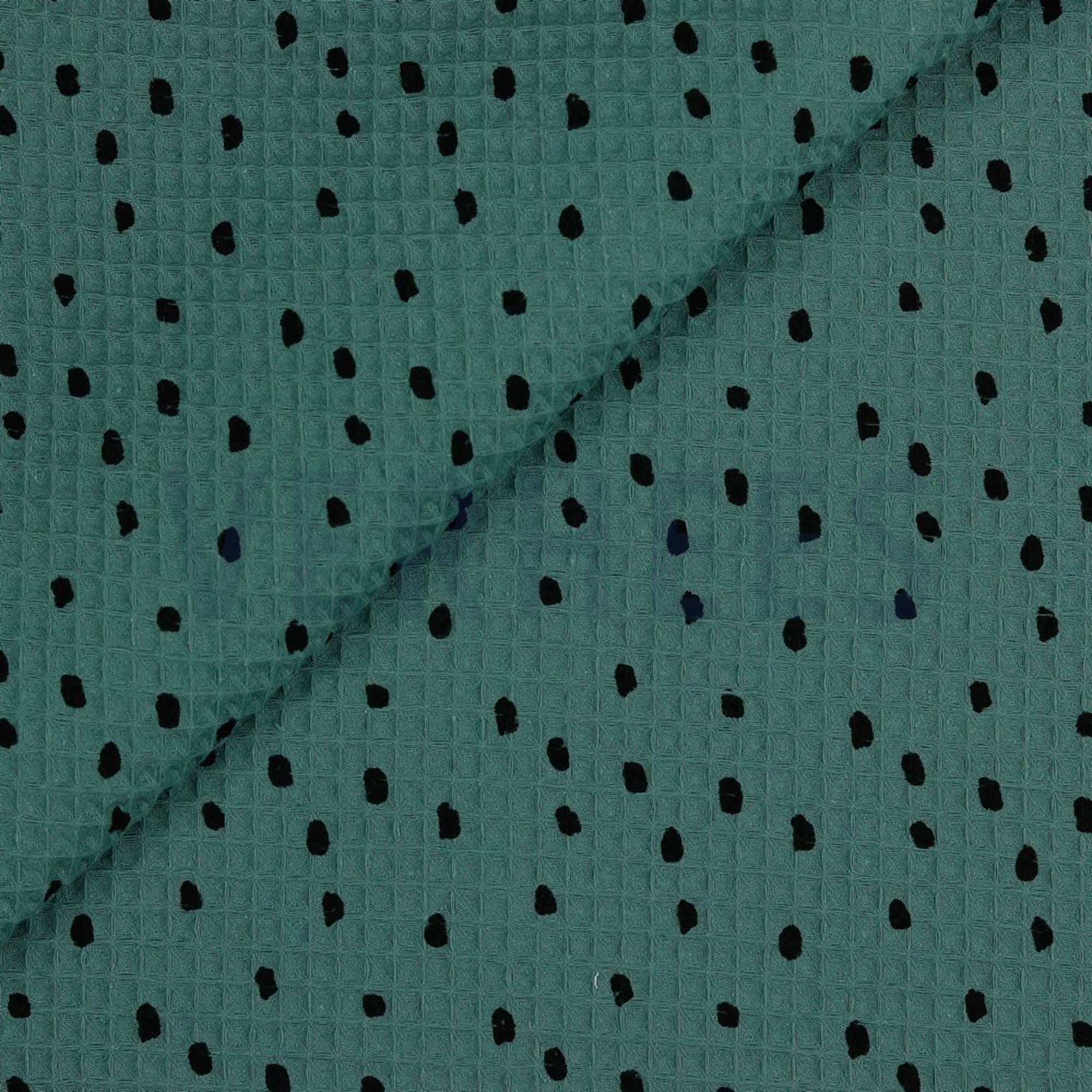 WAFFLE DOTS OLD GREEN (high resolution) #2