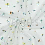DOBBY FLOWERS WHITE (thumbnail) #2