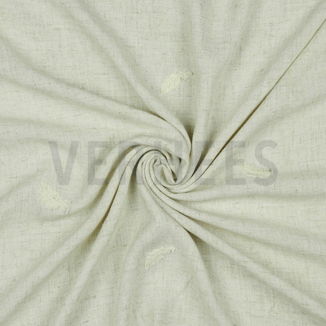 LINEN EMBROIDERY NATURAL #2