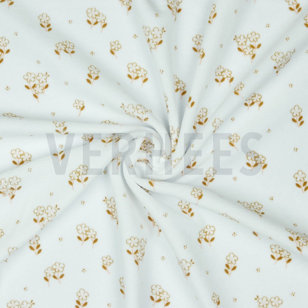 NICKY SMALL FLOWERS WHITE #2