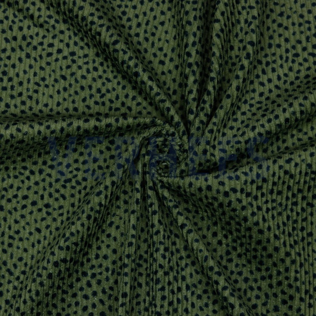 WASHED CORDUROY DOTS PICKLE #2