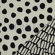COATED COTTON DOTS AND STRIPES WHITE (thumbnail) #2