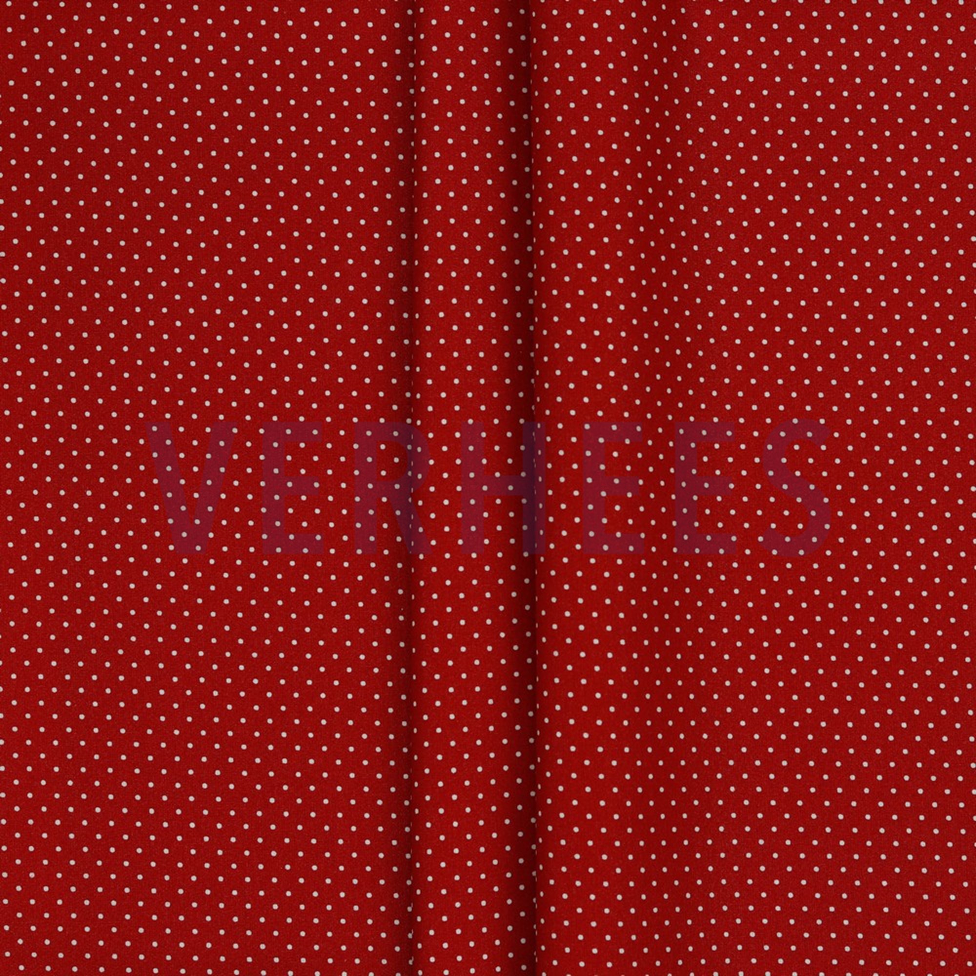 COATED COTTON PETIT DOTS RED (high resolution) #2