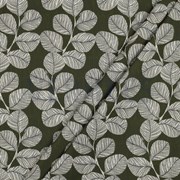 COATED COTTON LEAVES ARMY GREEN (thumbnail) #2
