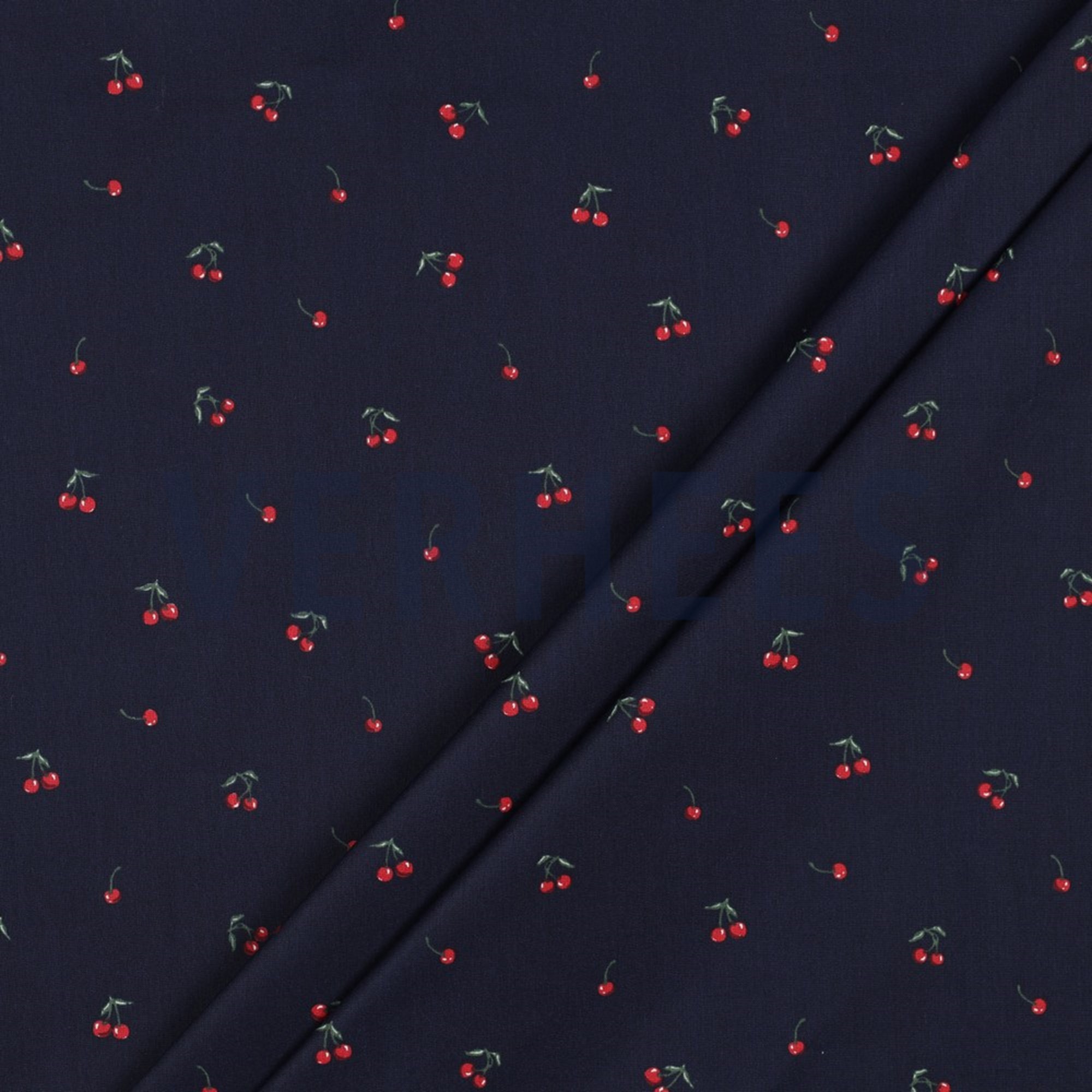 COATED COTTON CHERRY NAVY (high resolution) #2