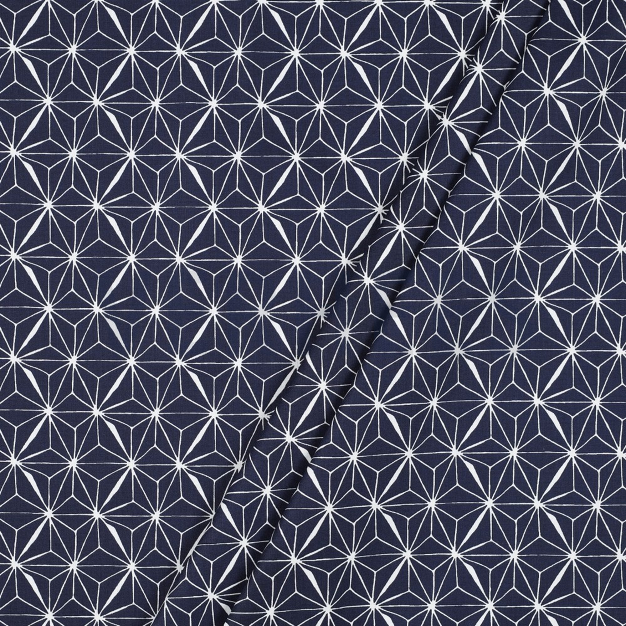 COATED COTTON ABSTRACT NAVY (high resolution) #2