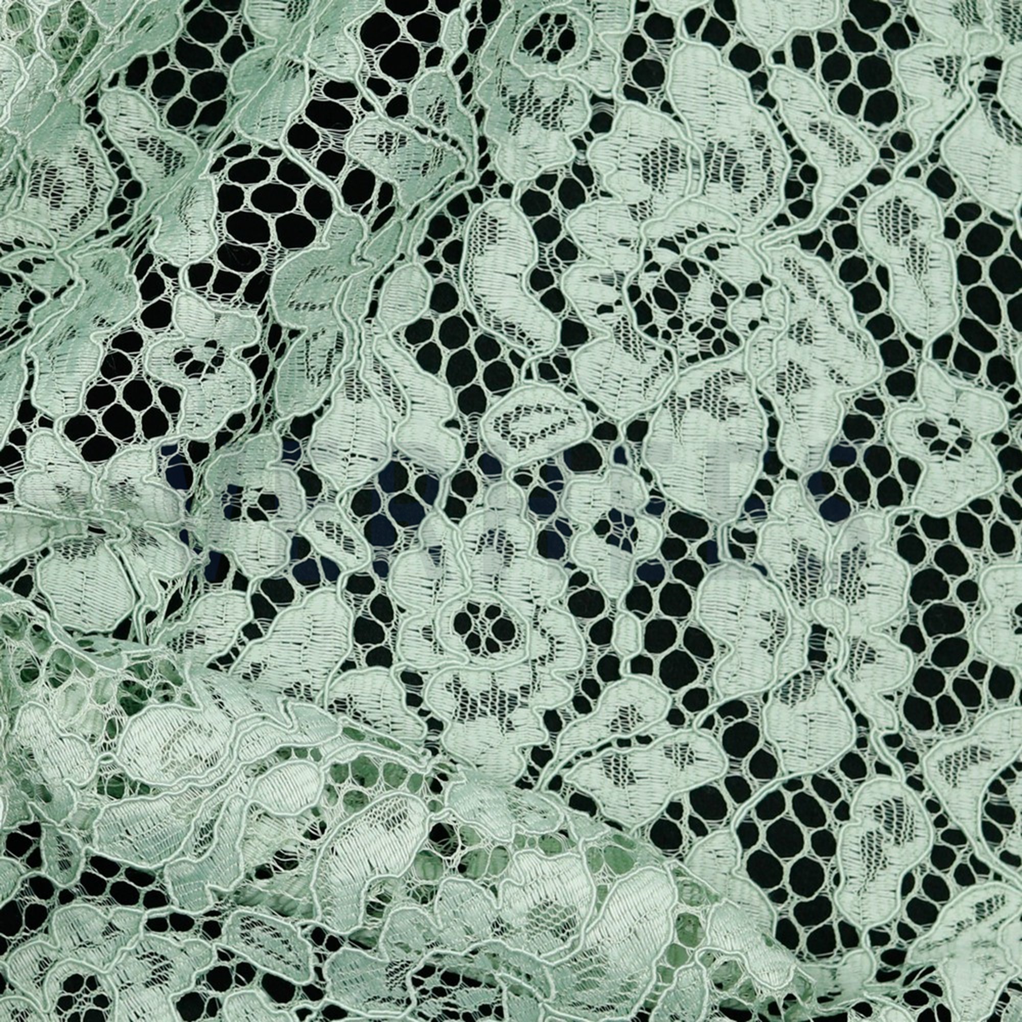 LACE BORDER 2 SIDES LIGHT GREEN (high resolution) #3