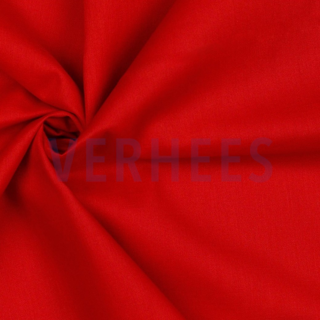COTTON VOILE GOTS RED #3