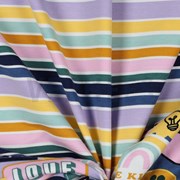 JERSEY PATCHES AND STRIPES MULTI COLOUR (thumbnail) #3