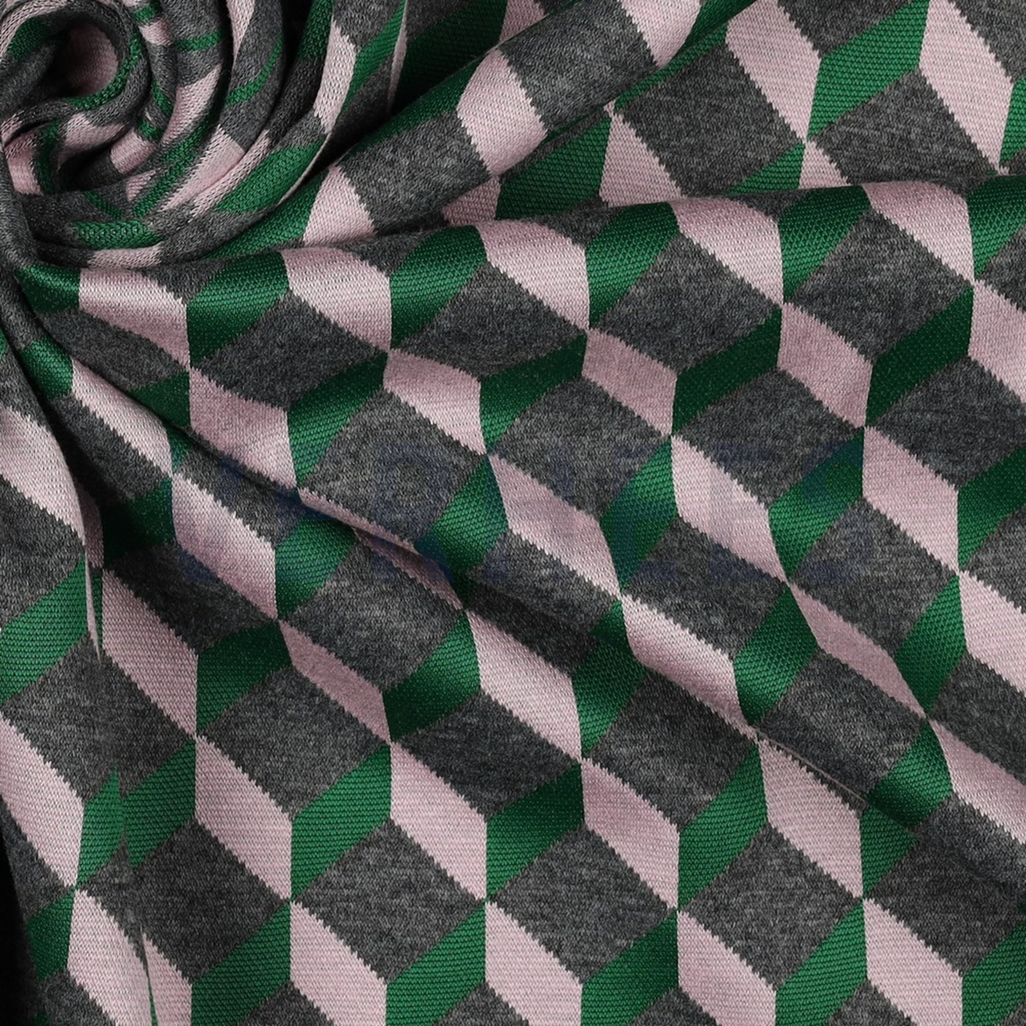 KNITTED JACQUARD GRAPHIC GREEN (high resolution) #3