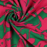 MAGNOLIA STRETCH GRAPHIC GREEN / PINK (thumbnail) #3