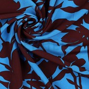 MAGNOLIA STRETCH GRAPHIC BROWN / BLUE (thumbnail) #3