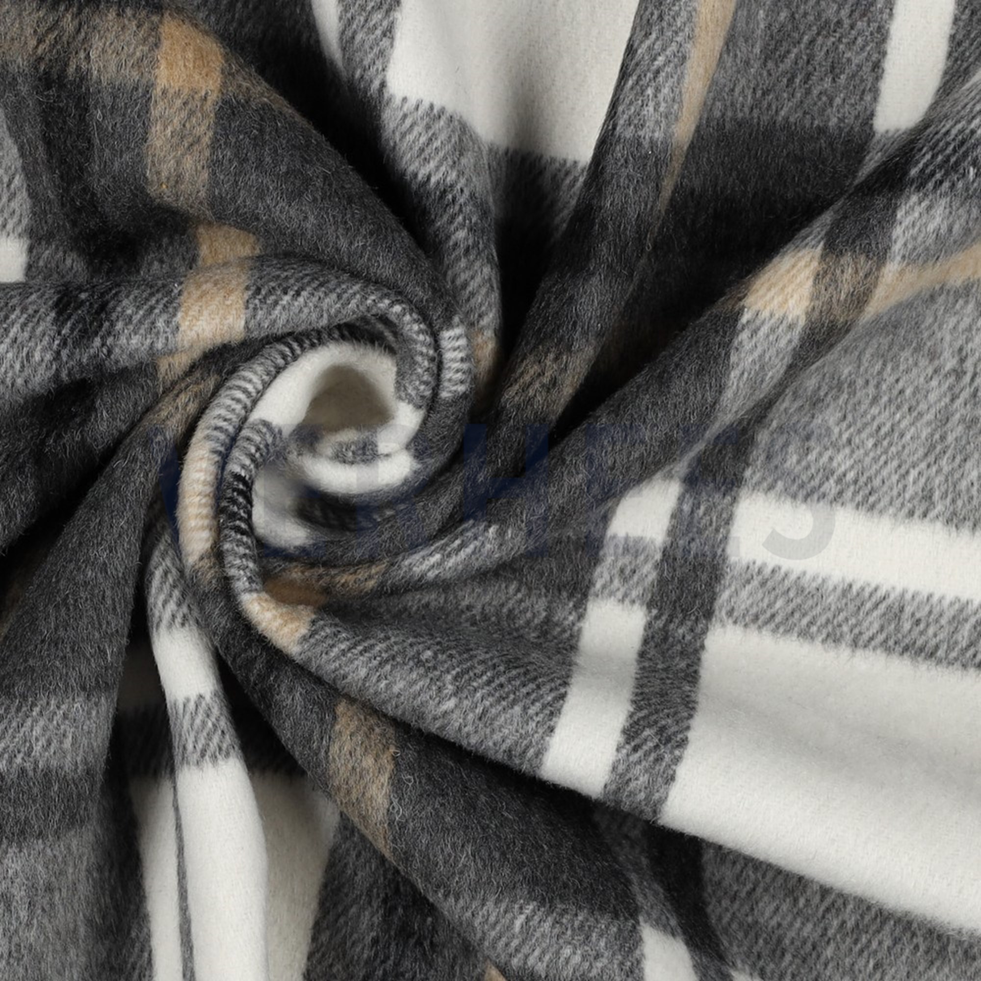 BRUSHED CHECK GREY (high resolution) #3