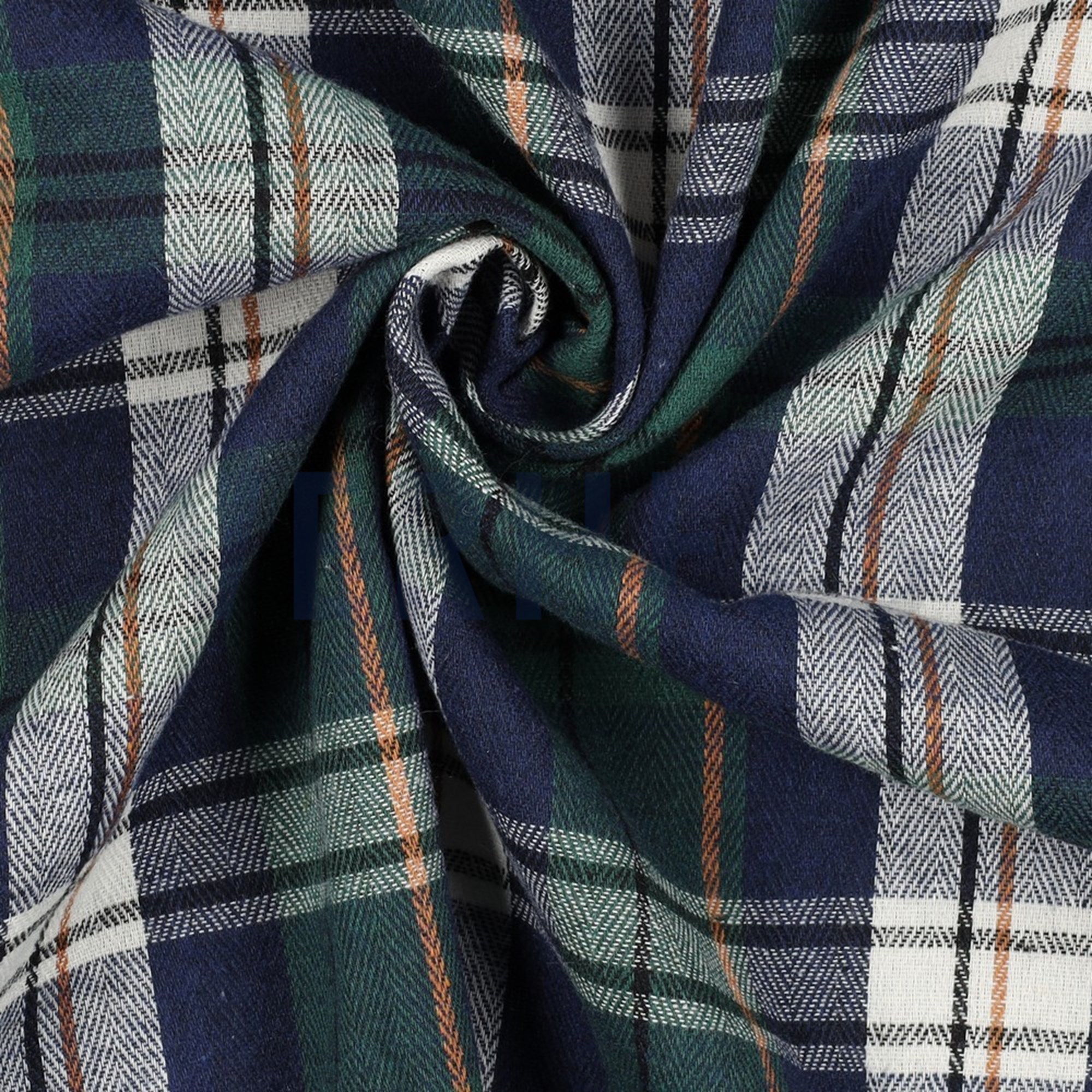 BRUSHED YARN DYED CHECK GREEN (high resolution) #3