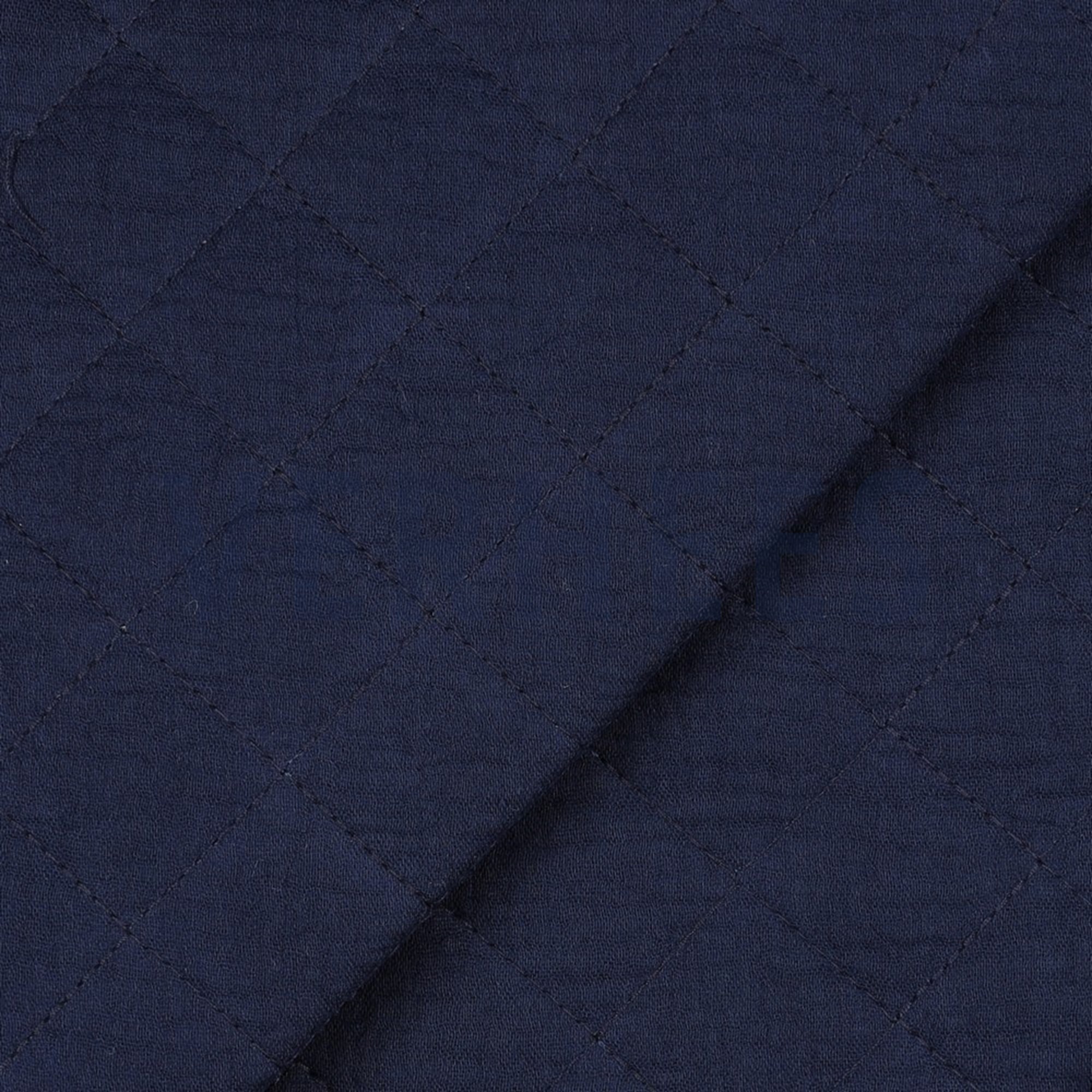 DOUBLE GAUZE QUILT NAVY (high resolution) #3