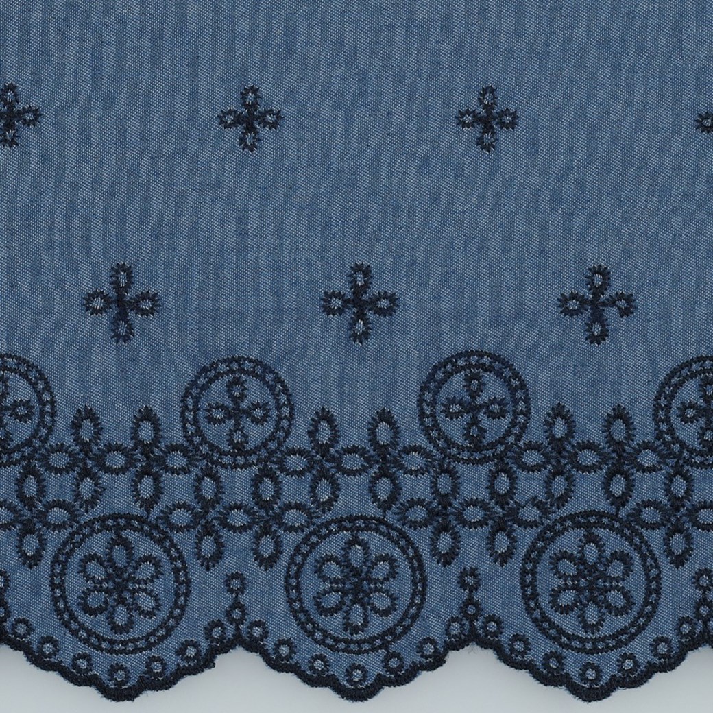 JEANS BORDER EMBROIDERY JEANS #3