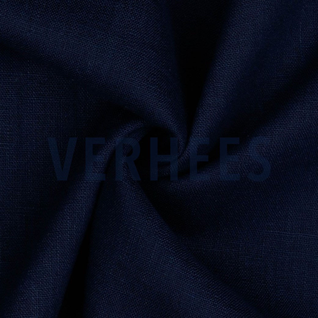 LINEN WASHED 230 gm2 NAVY #3