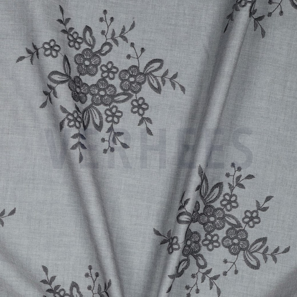 COTTON EMBROIDERY GREY #3