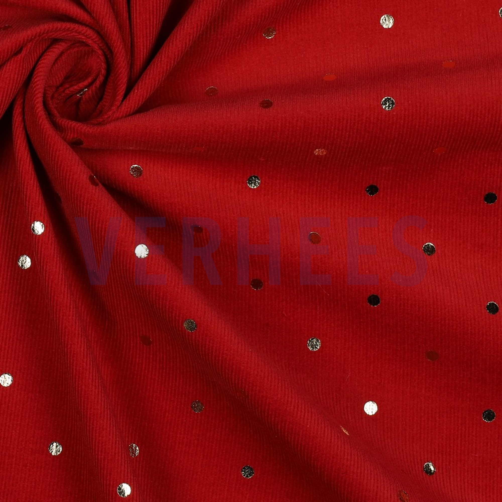 BABYCORD GOLD FOIL DOT RED (high resolution) #3