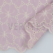 COTTON EMBROIDERY 2-SIDE BORDER CHERRY BLOSSOM (thumbnail) #3