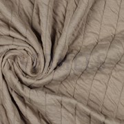 QUILTED JERSEY STRIPE SAND (thumbnail) #3