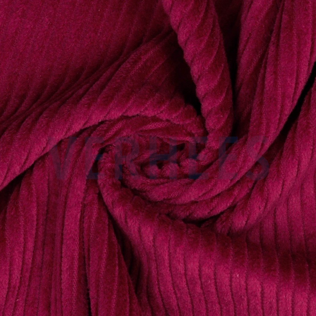 WASHED CORD 4.5W CERISE #3