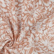 LINEN WASHED FLOWERS LIGHT APRICOT (thumbnail) #3