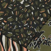 RADIANCE FLOWERS AND STRIPES ARMY GREEN (thumbnail) #3