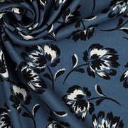 ROSELLA STRETCH FLOWERS BLUE (thumbnail) #3
