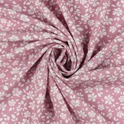 VISCOSE POPLIN STRETCH SMALL FLOWERS CHERRYBLOSSOM (thumbnail) #3