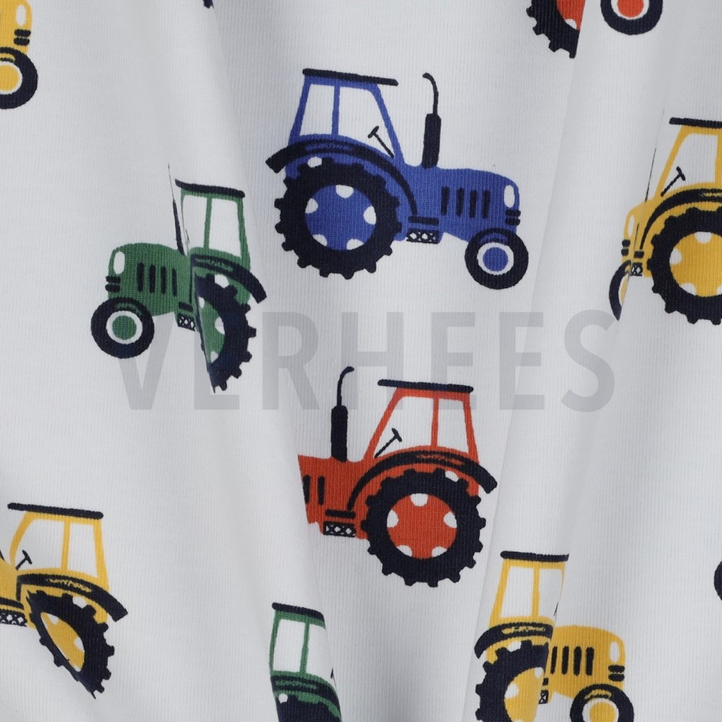JERSEY TRACTORS WHITE #3
