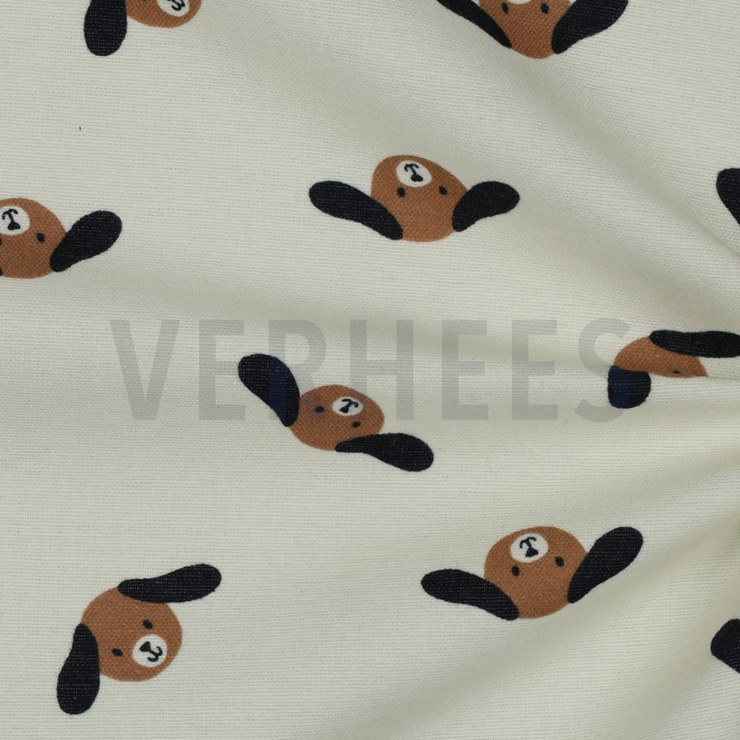 FLANNEL DOGS OFF WHITE #3
