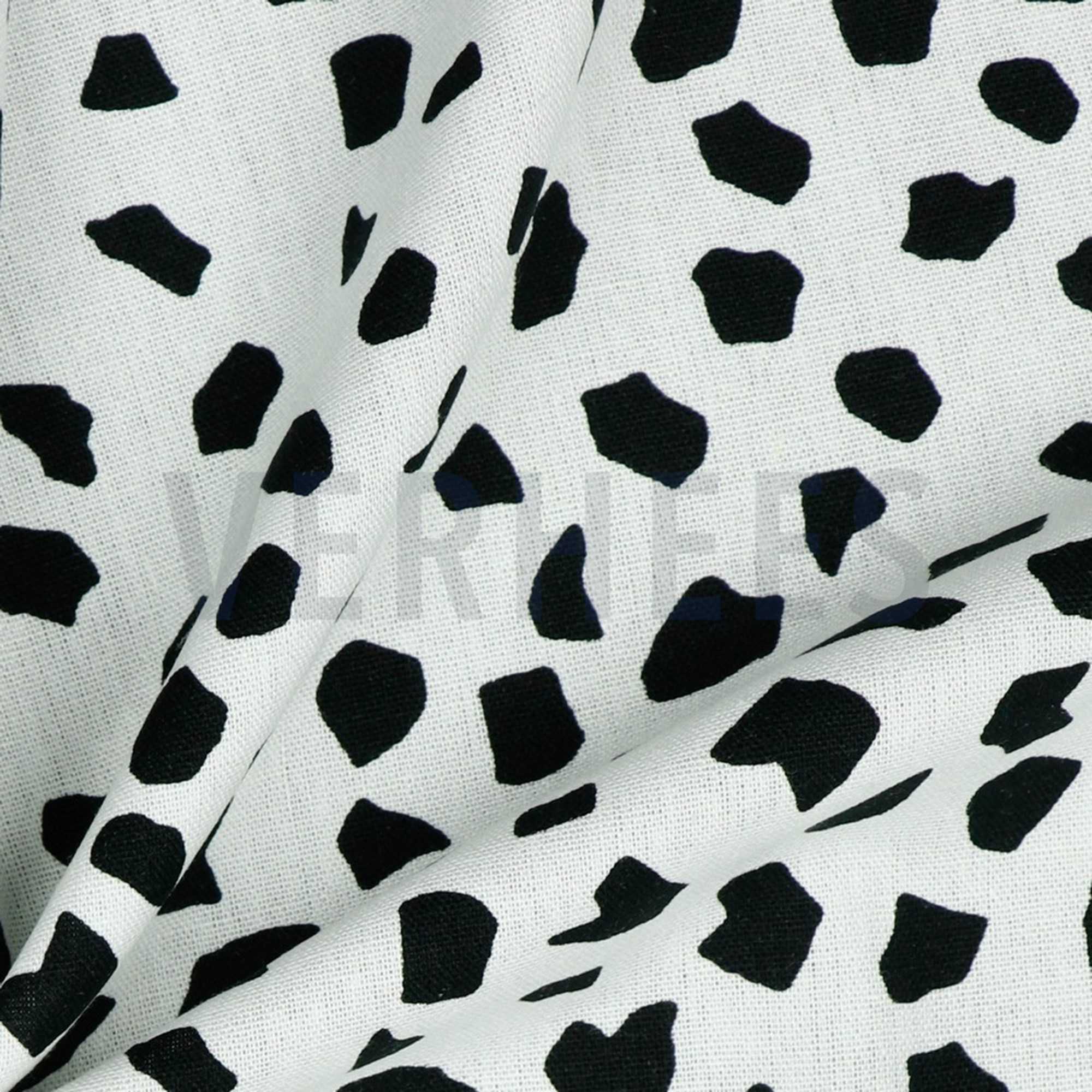 LINEN VISCOSE WASHED DOTS WHITE (high resolution) #3