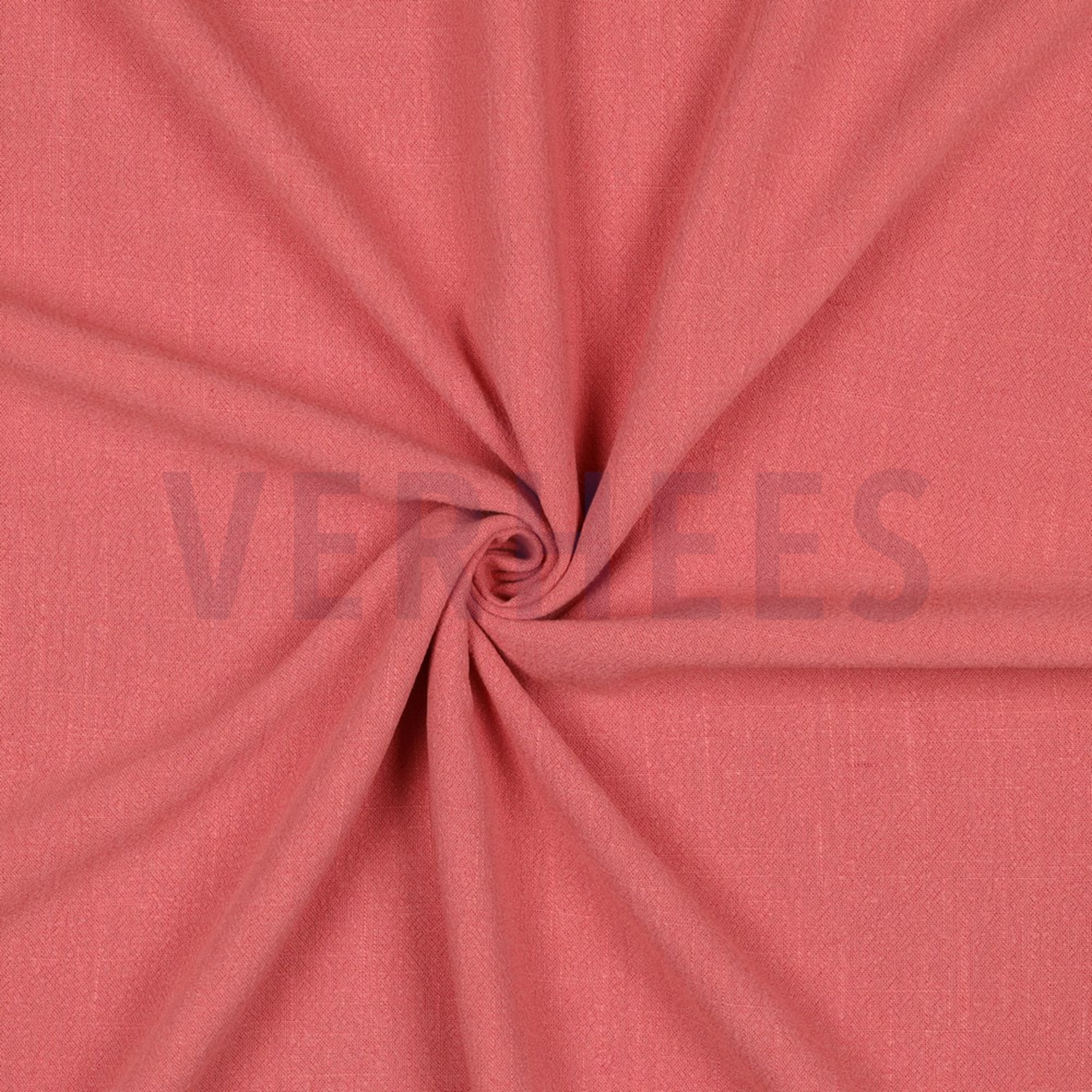 LINEN VISCOSE WASHED CORAL (high resolution) #3
