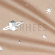 JERSEY FOIL SPACE OLD ROSE (thumbnail) #3